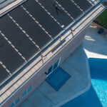 piscine chauffée au photovoltaïque
